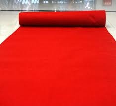 CARPET RED PLAIN