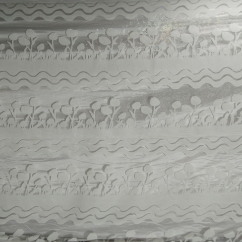 WHITE TISSUE JACQUARD