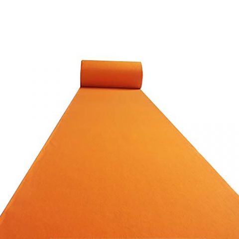 CARPET ORANGE PLAIN