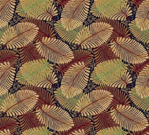 CHROMOJET LEAF PRINT CARPET